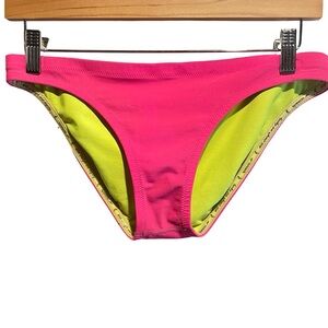 Speedo Women's Electric Pink Swim Bikini Bottom, Size M